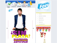 Tablet Screenshot of faer.com.co